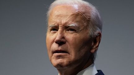 Le président américain Joe Biden à Las Vegas, le 16 juillet 2024. (KENT NISHIMURA / AFP)