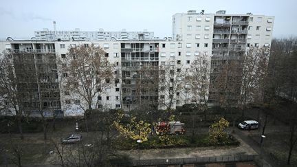 Le quartier du Mas du Taureau, à Vaulx-en-Velin, vendredi 16 décembre 2022. (JOEL PHILIPPON / MAXPPP)