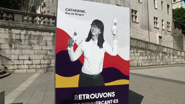 Catherine, esthéticienne à Chambéry&nbsp; (France 3 AURA)