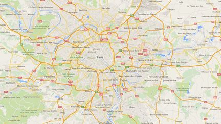 Capture d'&eacute;cran de Google Maps pointant Gagny (Seine-Saint-Denis) o&ugrave; un enfant de 2 ans a &eacute;t&eacute; d&eacute;couvert mort, le 23 juin 2015. ( GOOGLE MAPS)