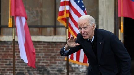 Le&nbsp;président&nbsp;élu américain, Joe Biden, à Atlanta, en Géorgie, le 15 décembre 2020.&nbsp; (JIM WATSON / AFP)