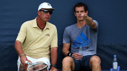 Ivan Lendl aux côtés d'Andy Murray