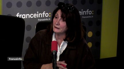 Chantal Perrichon, présidente de la Ligue contre la violence routière, le 18 mai 2018. (RADIO FRANCE / FRANCEINFO)