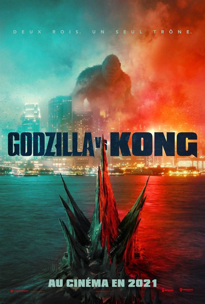 L'affiche de "Godzilla VS King Kong" de Adam Wingard (2021). (WARNER BROS. FRANCE)