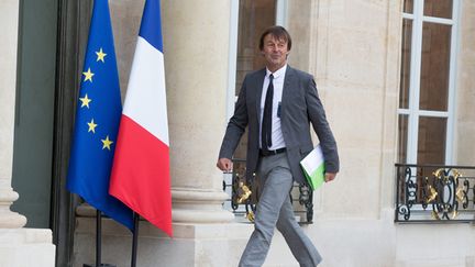 &nbsp; (Nicolas Hulot à l'Élysée en octobre dernier © MAXPPP)