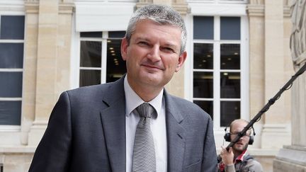 Le d&eacute;put&eacute; socialiste dissident Olivier Falorni, le 19 juin 2012 &agrave; Paris. Exclu du PS, il a rejoint le groupe cr&eacute;&eacute; par le PRG &agrave; l'Assembl&eacute;e. (KENZO TRIBOUILLARD / AFP)