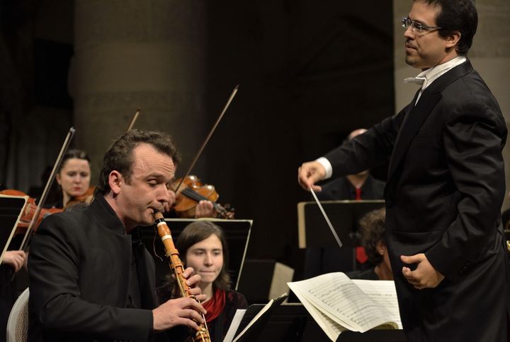 Benjamin Dieltjens et Leonardo Garcia Alarcon
 (CCR Ambronay - Bertrand Pichène)