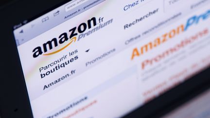 Pour le moment, l'achat d'&oelig;uvres n'est possible que sur la version am&eacute;ricaine du site Amazon. (LIONEL BONAVENTURE / AFP)