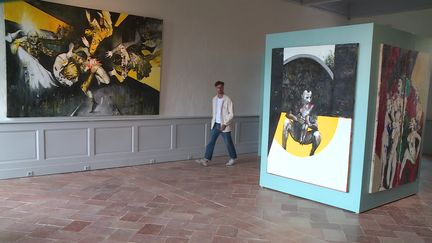 Le peintre Emmanuel Bornstein, figure emblématique de l'art contemporain, se livre dans une exposition traversée par ses blessures, ses ambivalences mais aussi ses joies. (France 3 Occitanie)