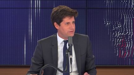 Julien Denormandie, ministre de l’Agriculture et de l’Alimentation était l'invité du "8h30 franceinfo", vendredi 28 août 2020. (FRANCEINFO / RADIOFRANCE)