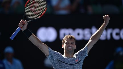 Grigor Dimitrov a un joli coup à jouer dans cet Open d'Australie 2017 (PETER PARKS / AFP)