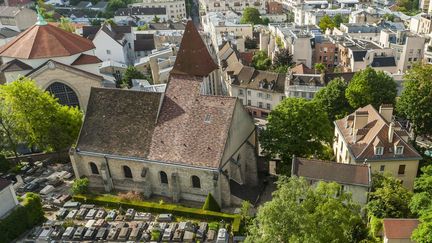 L'église Saint-Germain de Charonne, à Paris (XXe)
 (Hervé Tardy / hemis.fr / HEMIS / AFP)