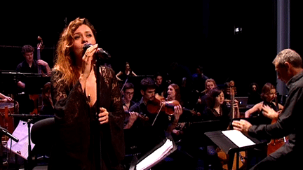 Emilie Simon en concert au CNSMD de Lyon 
 (France 3 / capture d&#039;écran)