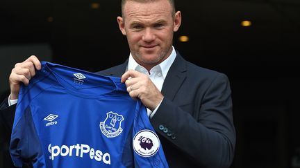 Le nouveau joueur d'Everton, Wayne Rooney. (PAUL ELLIS / AFP)