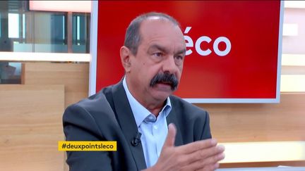 Invité de Stéphane Dépinoy dans ":L'éco", Philippe Martinez, secrétaire général de la CGT, est venu parler du projet de réforme du système des retraites.