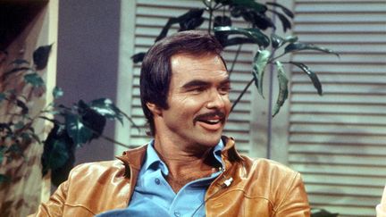 L'acteur américain Burt Reynolds en 1977. (DONALD SANDERS /REX / SHUTTERSTOCK / SIPA)