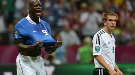 Mario Balotelli bourreau des Allemands à l'Euro 2012