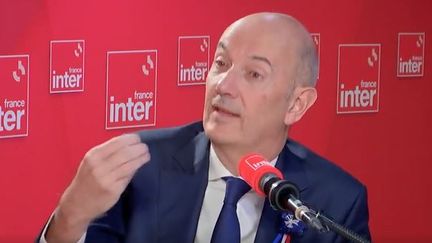 Roland Lescure, ministre délégué chargé de l'Industrie, le 8 novembre sur France Inter. (FRANCEINTER / RADIO FRANCE)