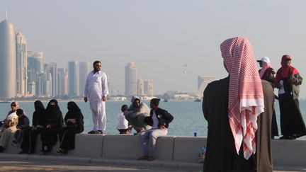 &nbsp; (Au Qatar, un principe de parrainage impose à tout travailleur étranger d’être «sponsorisé» par une entité qatarienne @laxmilota)