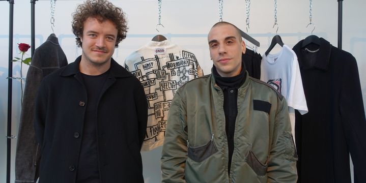 Victor &amp; Louis, les créateurs de GNDR à Designers Apartments 2018
 (Corinne Jeammet )