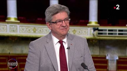 Jean-Luc Mélenchon est l'invité du "20 heures" de France 2