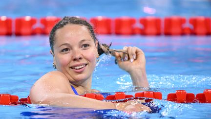 Emeline Pierre, le 6 septembre 2024, à Paris. (KMSP/AFP)