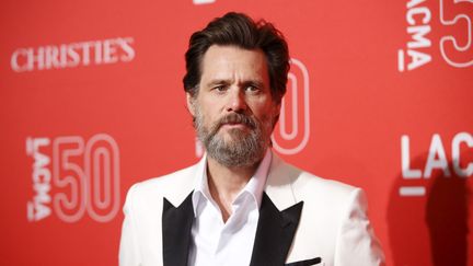 Jim Carrey, le 18 avril 2015, &agrave; Los Angeles (Etats-Unis). (DANNY MOLOSHOK / REUTERS)