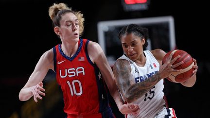 Gabi Williams et les Bleues affrontent la redoutable Team USA aux Jeux de Rio. (THOMAS COEX / AFP)