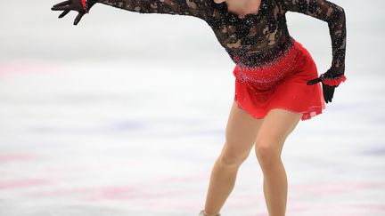 La jeune patineuse russe, Alina Zagitova. (ATSUAHI TAKETAZU / YOMIURI)