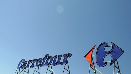 Le groupe de grande distribution Carrefour a annonc&eacute; la suppression de 500 &agrave; 600 postes en France, le 29 ao&ucirc;t 2012. (CYRIL SOLLIER / MAXPPP)