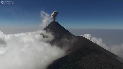 drones pour volcans