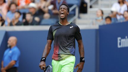 Gaël Monfils s'est incliné contre Jannik Sinner à l'US Open, le 4 septembre 2021. (SARAH STIER / AFP)