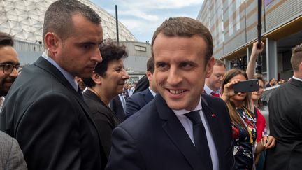 Emmanuel Macron, le 15 juin 2017 à Paris. (JULIEN MATTIA / NURPHOTO)