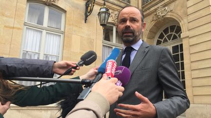 Edouard Philippe à Matgnon en mai 2019 (ROSALIE LAFARGE / FRANCE CULTURE /RADIO FRANCE)