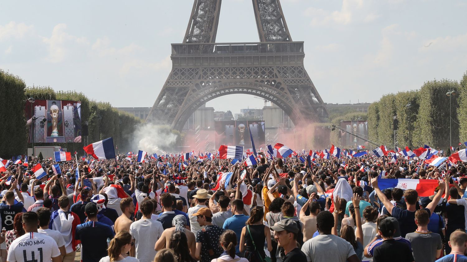 the city of Paris will not broadcast any matches on a giant screen, such as Marseille, Bordeaux or Strasbourg