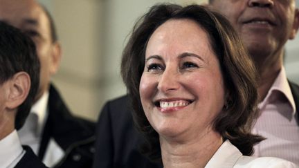 La pr&eacute;sidente PS du conseil r&eacute;gional de Poitou-Charentes, S&eacute;gol&egrave;ne Royal, le 16 octobre 2011 &agrave; Paris. (THOMAS SAMSON / AFP)