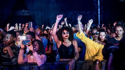 Des spectateurs lors de la troisième édition d'Afropunk Paris en 2017.
 (Aurélien Giller)