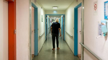 Un Ehpad à Port-Vendres (Pyrénées-Orientales), le 9 septembre 2021.&nbsp; (ALINE MORCILLO / HANS LUCAS / AFP)