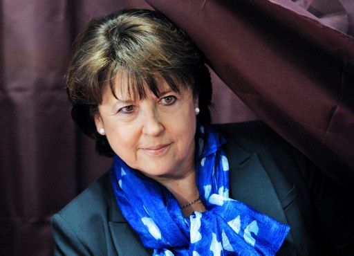 Martine Aubry (6 mai 2012) (PHILIPPE HUGUEN / AFP)