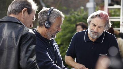 Sur le tournage du film Malavita, en octobre 2012
 (Kobal )