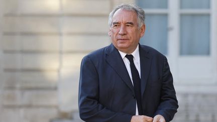 François Bayrou, le président du Mouvement Démocrate (MoDem), le 12 octobre 2021. (LUDOVIC MARIN / AFP)