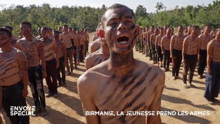 En Birmanie, la jeunesse prend les armes contre la junte (ENVOYÉ SPÉCIAL  / FRANCE 2)