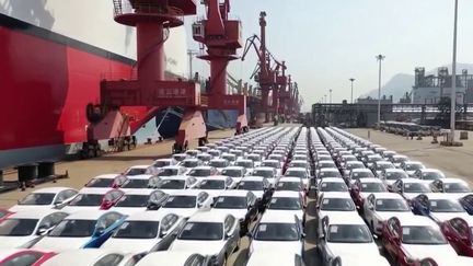 Commerce : les droits de douane des voitures électriques chinoises en question (france 2)