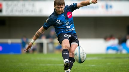 Le demi de mêlée de Montpellier Benoit Paillaugue  (BERTRAND LANGLOIS / AFP)