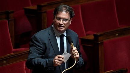 Philippe Gosselin, le 17 juin 2020, à l'Assemblée nationale. (STEPHANE DE SAKUTIN / AFP)