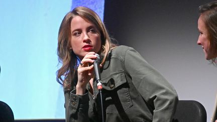 La comédienne Adèle Haenel, le 29 septembre 2019 à New York. (MIKE COPPOLA / GETTY IMAGES NORTH AMERICA / AFP)