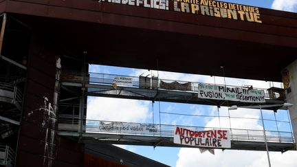 L'université Jean-Jaurès de Toulouse, bloquée depuis le 6 mars, le 30 avril 2018. (MAXPPP)