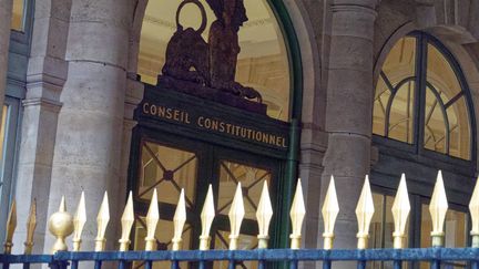 Le Conseil constitutionnel, rue Montpensier, à Paris. (DANIEL FOURAY / MAXPPP)