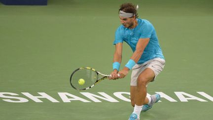 Rafael Nadal se qualifie pour les demi-finales à Shanghaï (PETER PARKS / AFP)