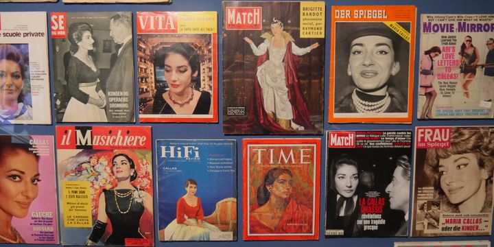 La Callas faisait régulièrement la Une des magazines. 
 (Lorenzo Ciavarini Azzi/Culturebox)